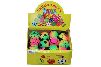 Ball on rubber band Set of 24 B-1632